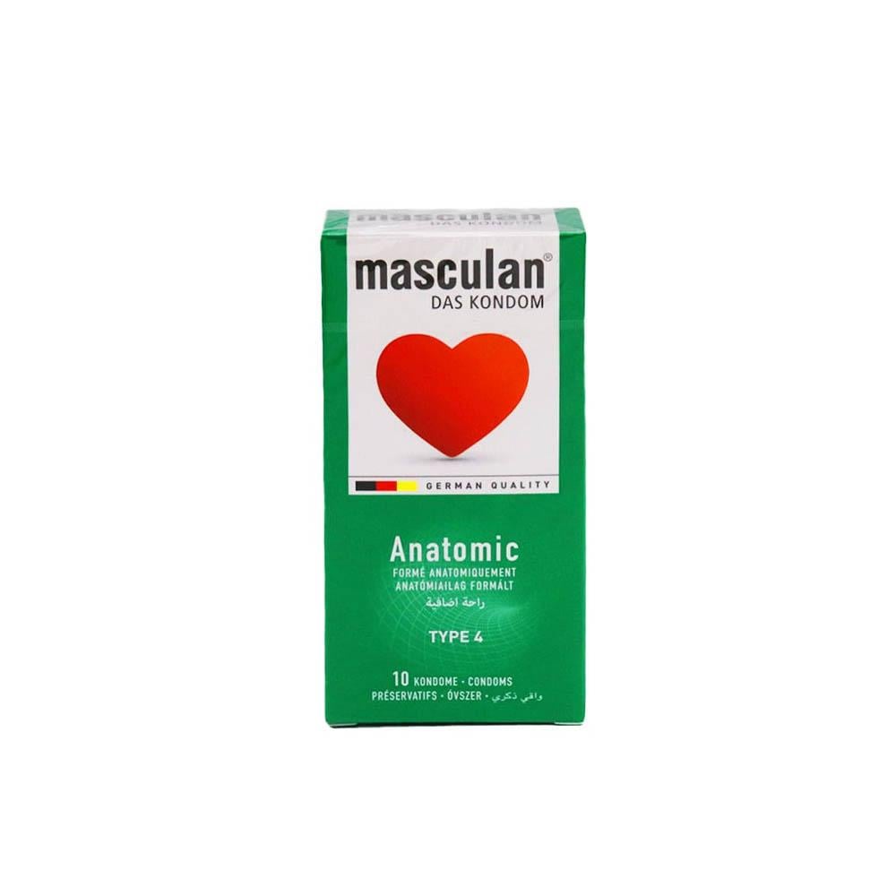 Masculan Anatomic Condom Extra Comfort Type 4 - 10 Pieces