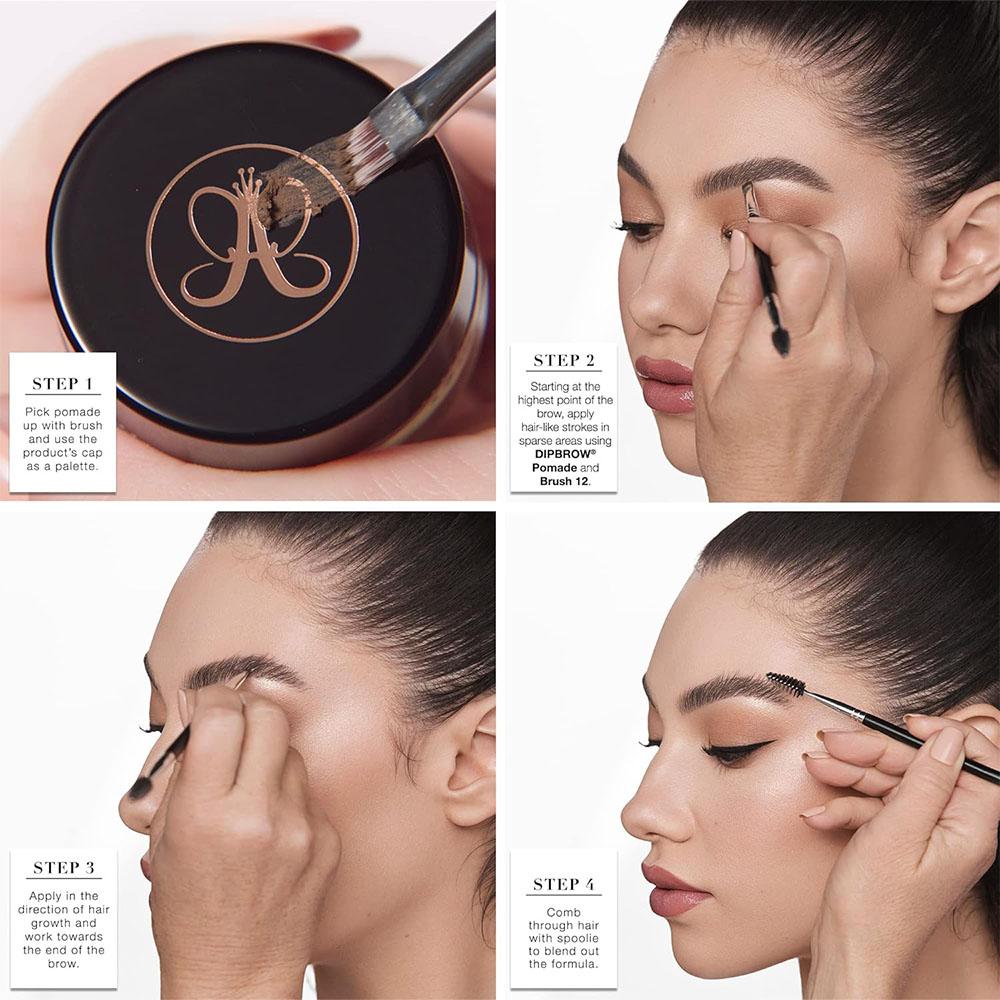 Anastasia Beverly Hills Dipbrow Pomade Medium Brown - 4 Gm