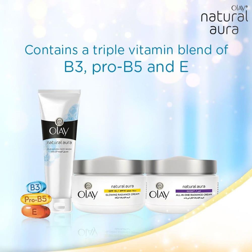 Olay Natural Aura All-in-One Glow Regimen Pack