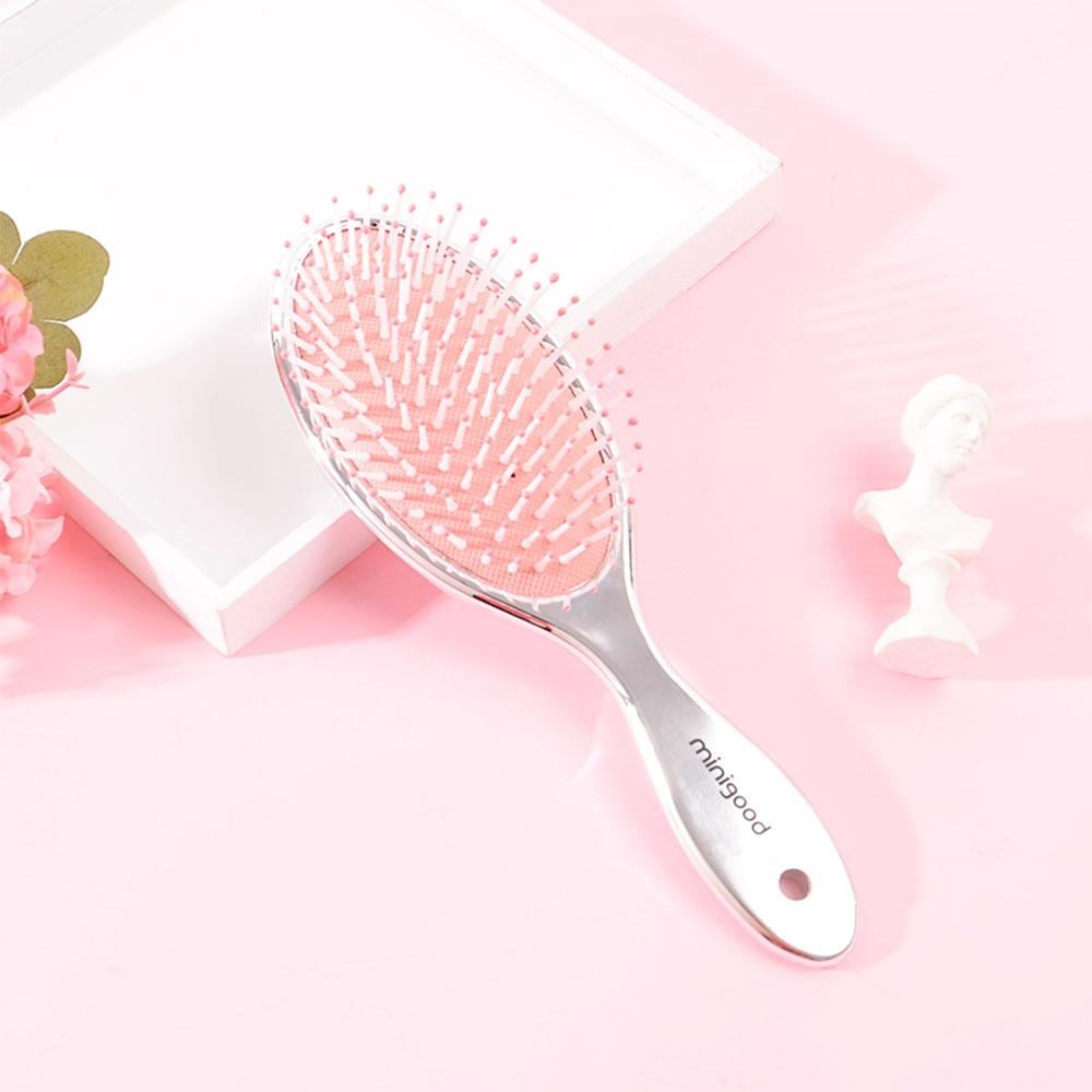 Minigood silver-pink hair comb