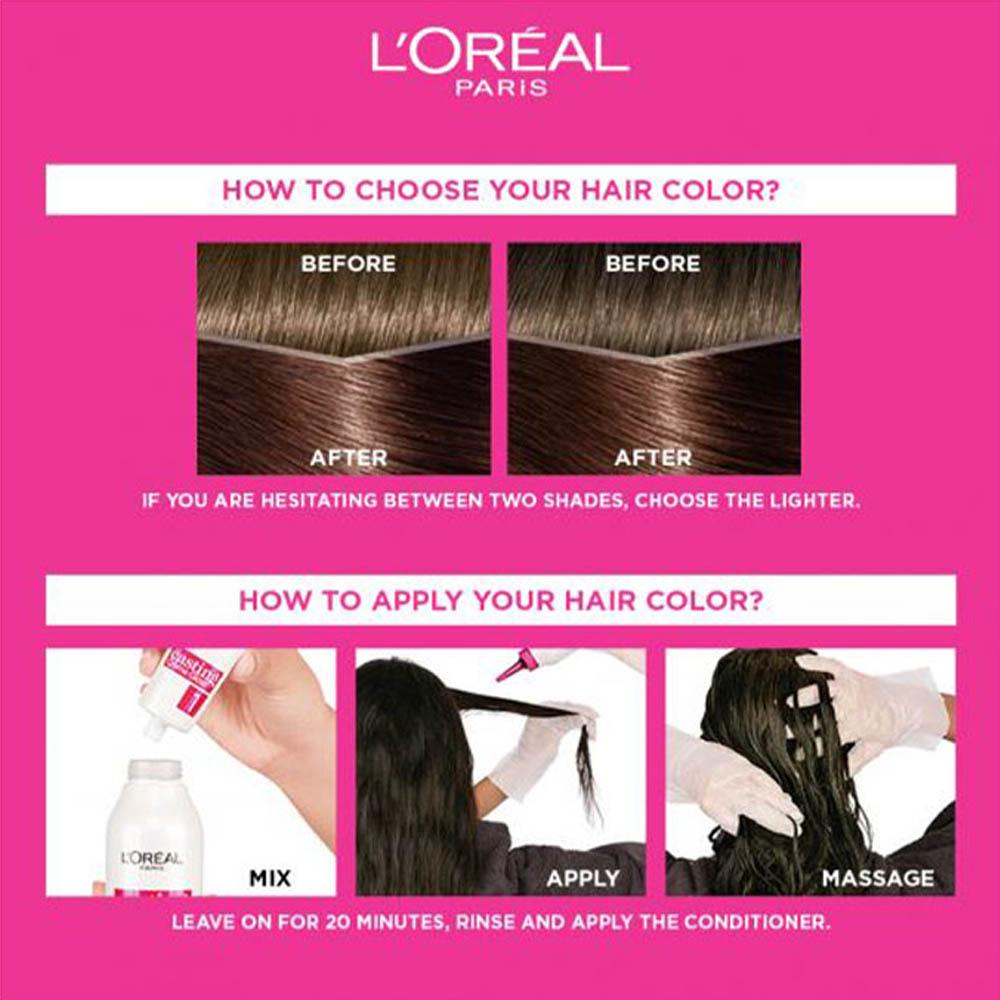 L'Oreal Paris Casting Creme Gloss Hair Dye - Light Brown 500