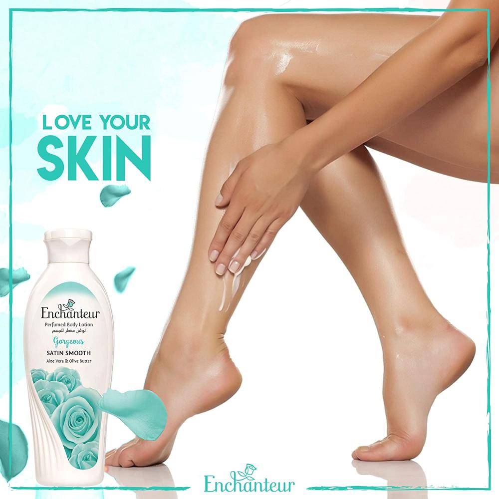 Enchanteur Gorgeous Satin Smooth Body Lotion 500 ml
