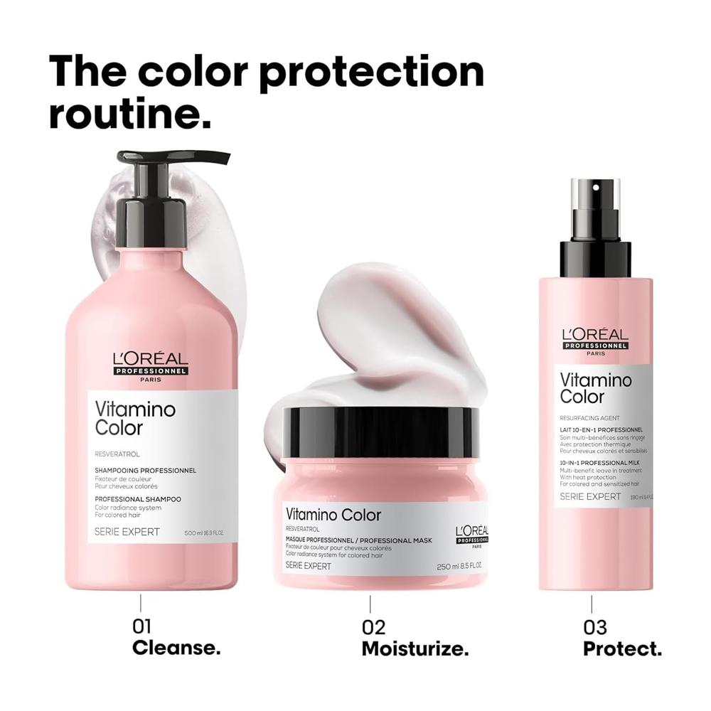 L'Oréal Professionnel Vitamino Color Resveratrol Mask - 500 ml