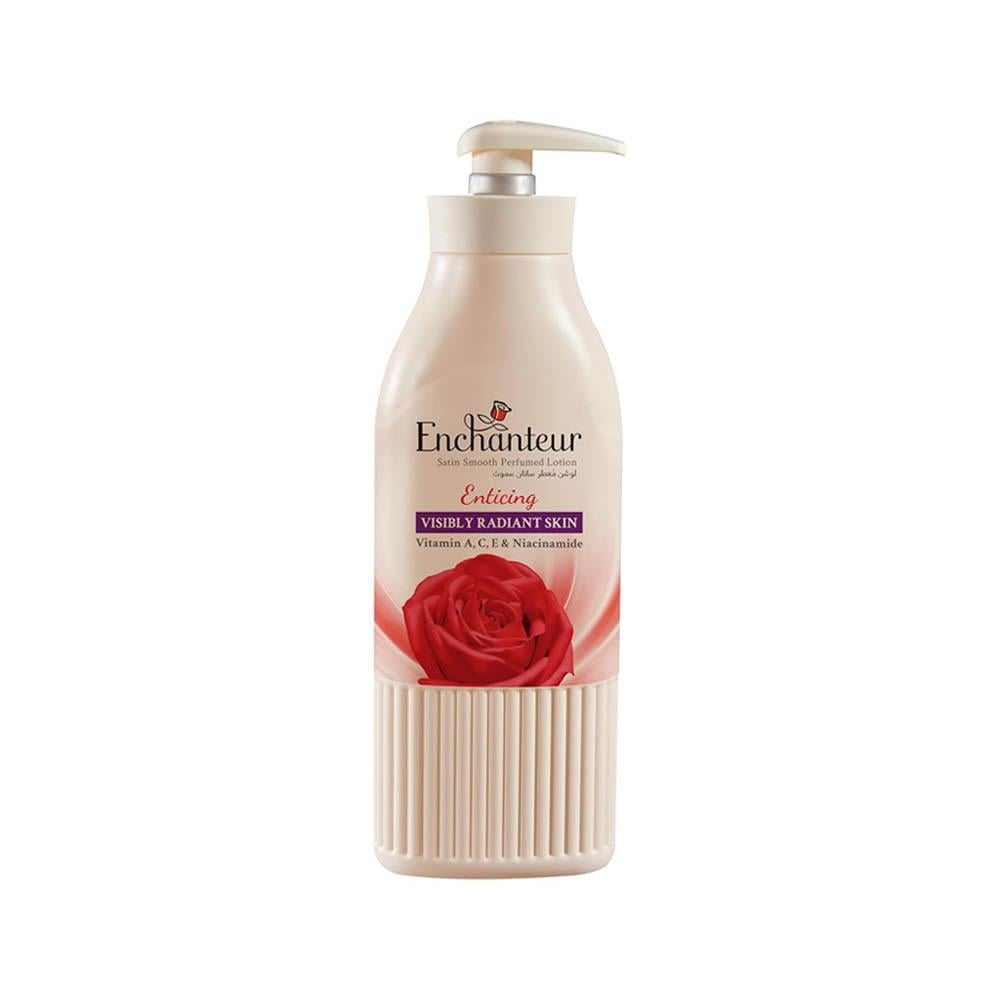 Enchanteur Satin Smooth Enticing Perfumed Body Lotion - 500 ml