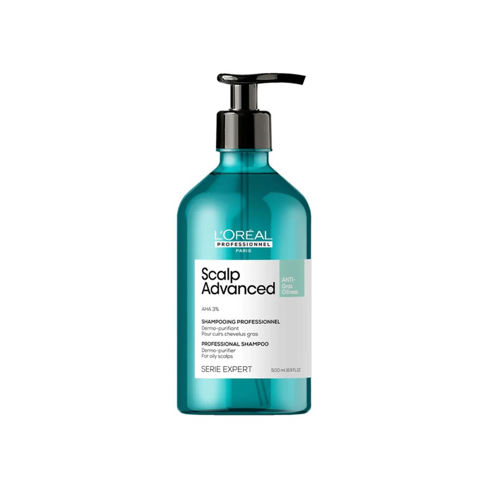 L'Oréal Professionnel Scalp Advanced Anti-Greasy Shampoo - 500 ml