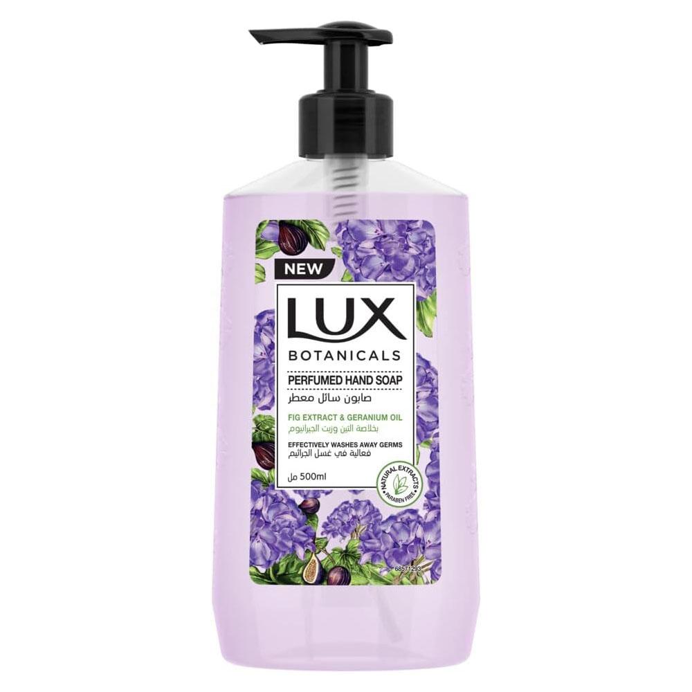 Lux Perfumed Hand Soap with Fig Extract & Geranium Oil - 500 ml