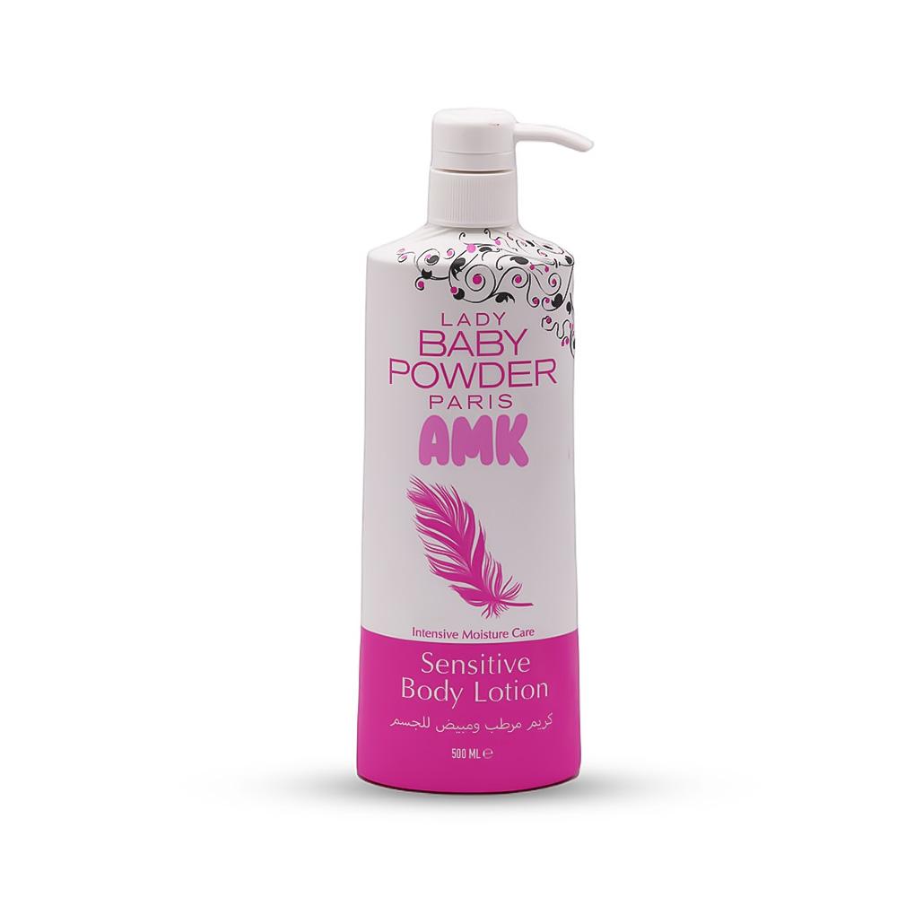 Lady Baby Powder AMK Moisturizing and Whitening Body Cream - 500 ml