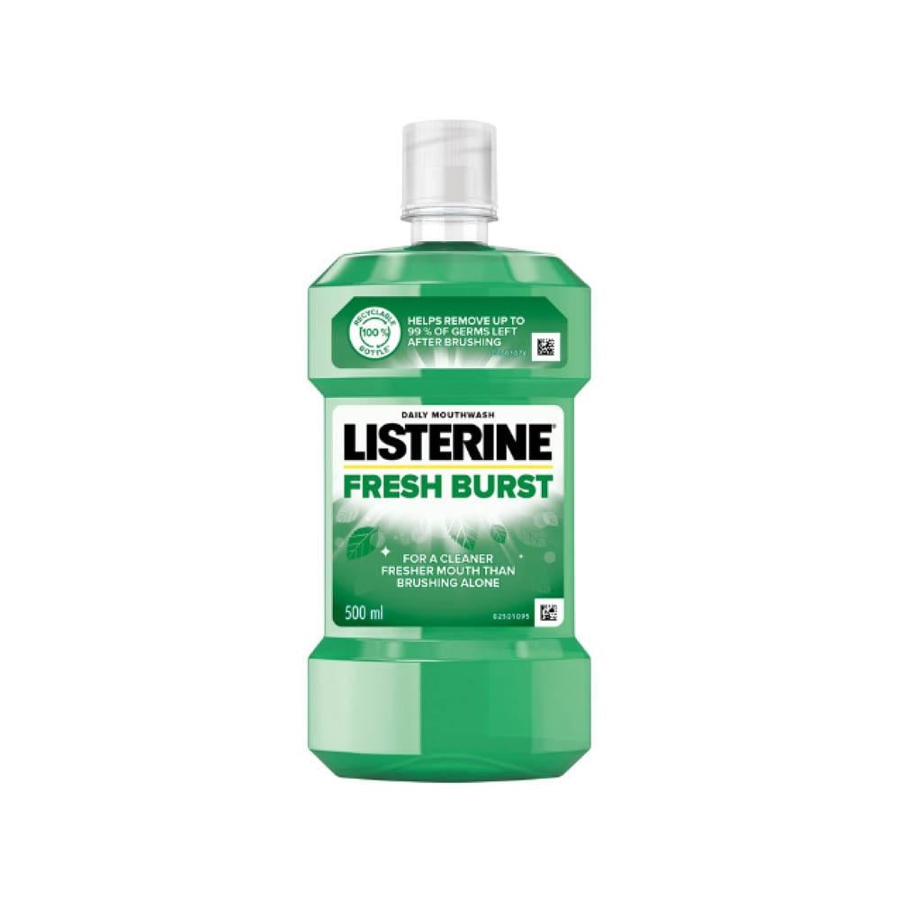 Listerine Fresh Burst Daily Mouthwash - 500 ml
