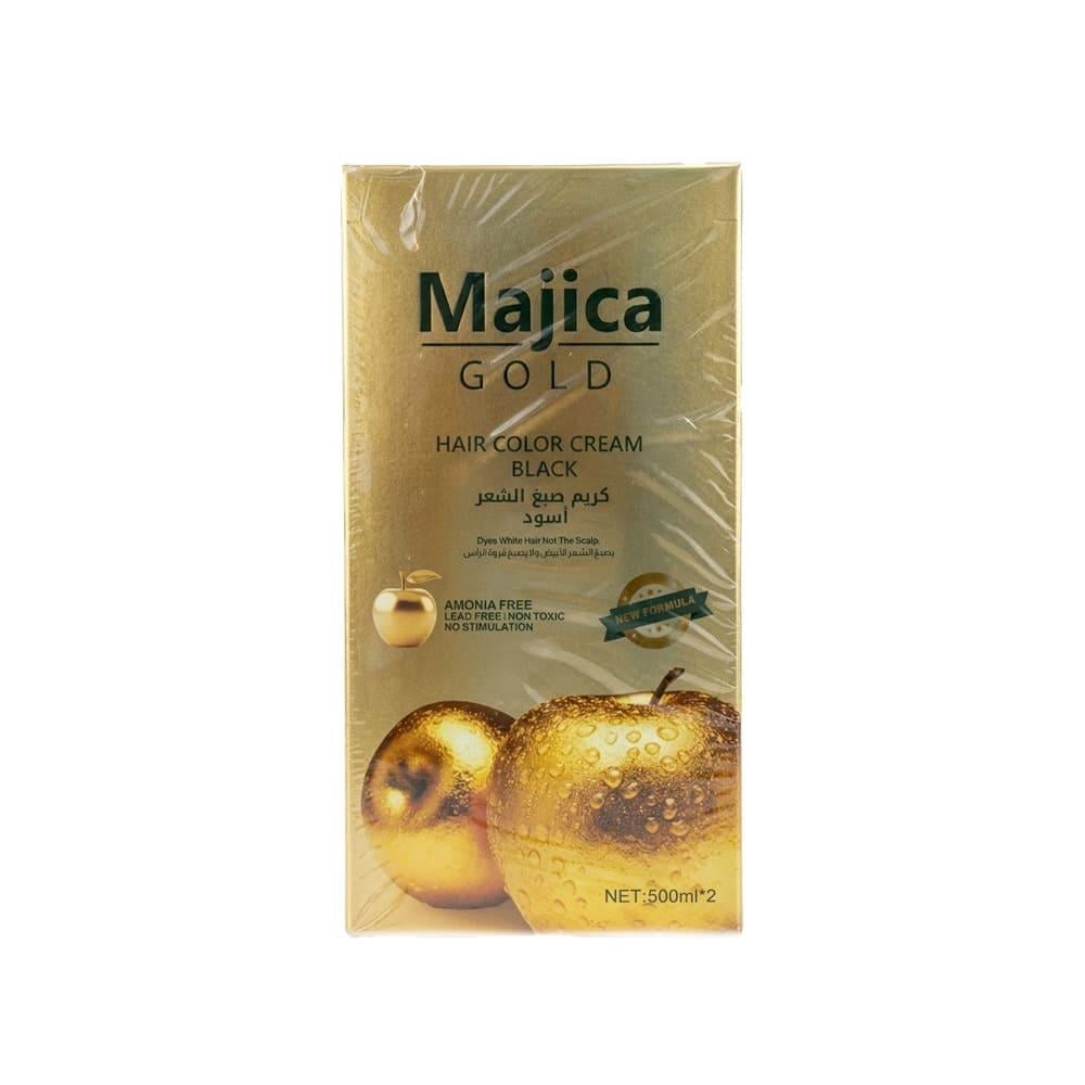 Majica Gold Cream Hair Dye Black - 500ml *2