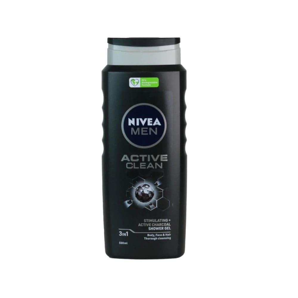 Nivea Men Active Clean Shower Gel - 500 ml