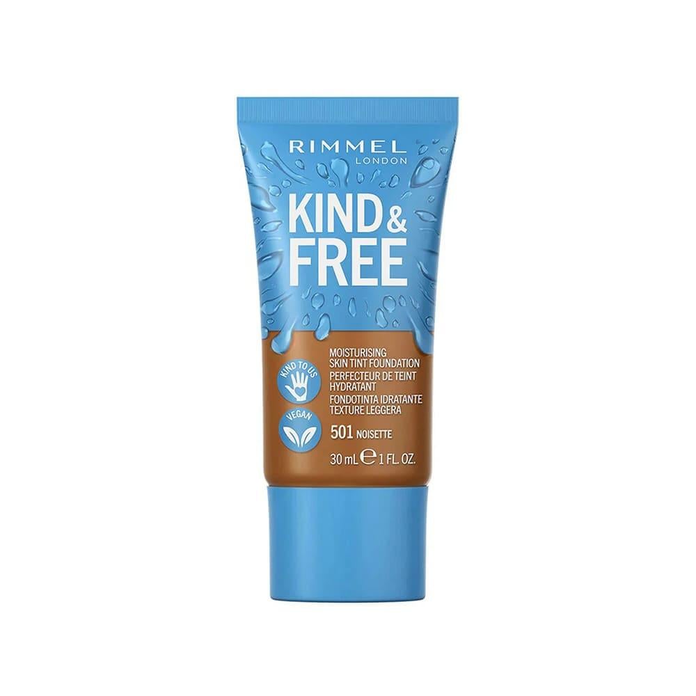 Rimmel London Kind & Free  Skin Tint Foundation 501 Noisette - 30 Ml