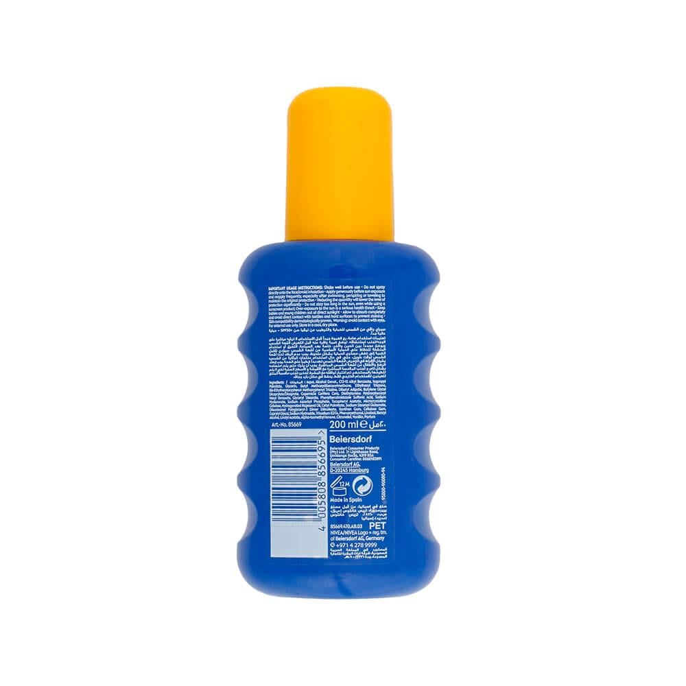 Nivea Product – Sun Protection and Moisturizing Spray SPF 50 – 200 ml