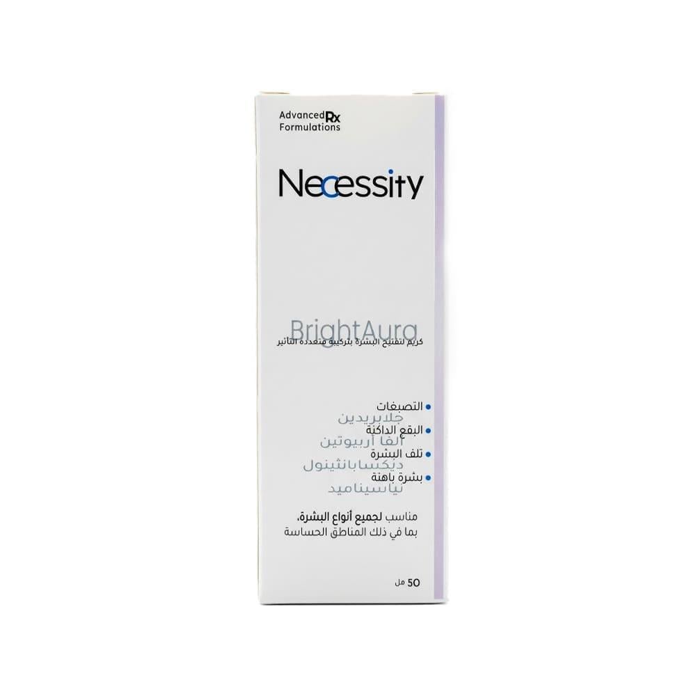 Necessity Bright Aura Skin Whitening Cream - 50 ml