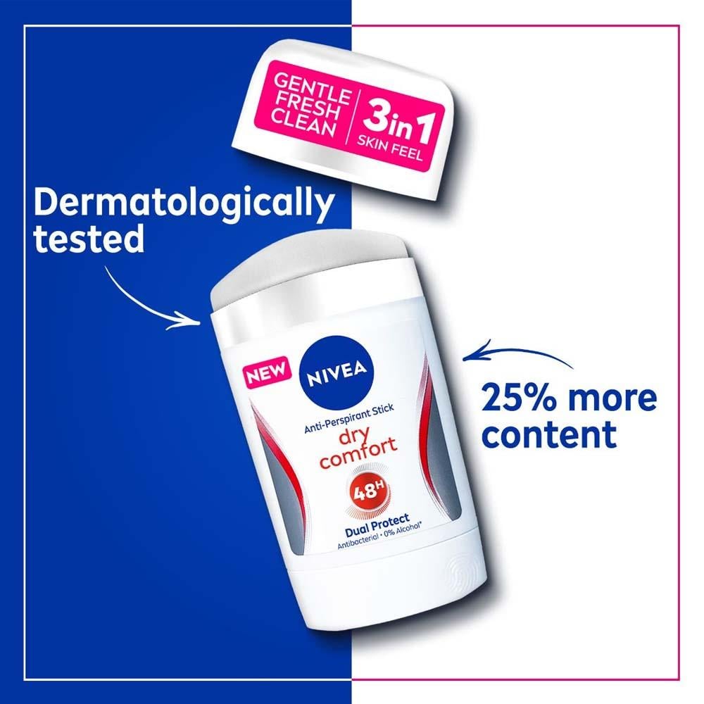 Nivea Dry Comfort Deodorant Stick - 50 ml