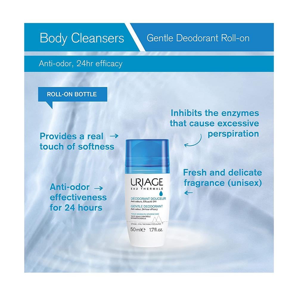 Uriage Deodorant Douceur Roll On - 50ml
