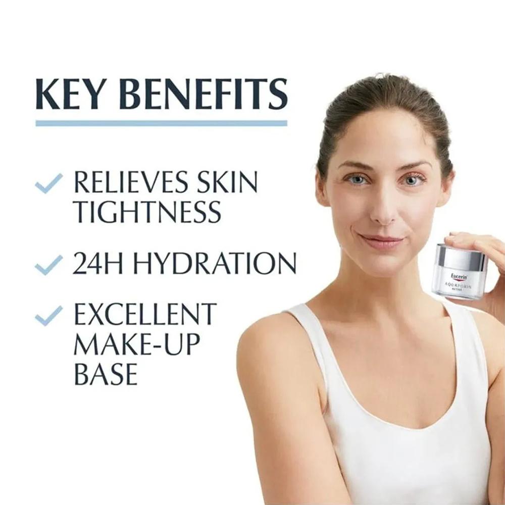 Eucerin Aquaporin Active Face Moisturizer for Dry Skin - 50 ml