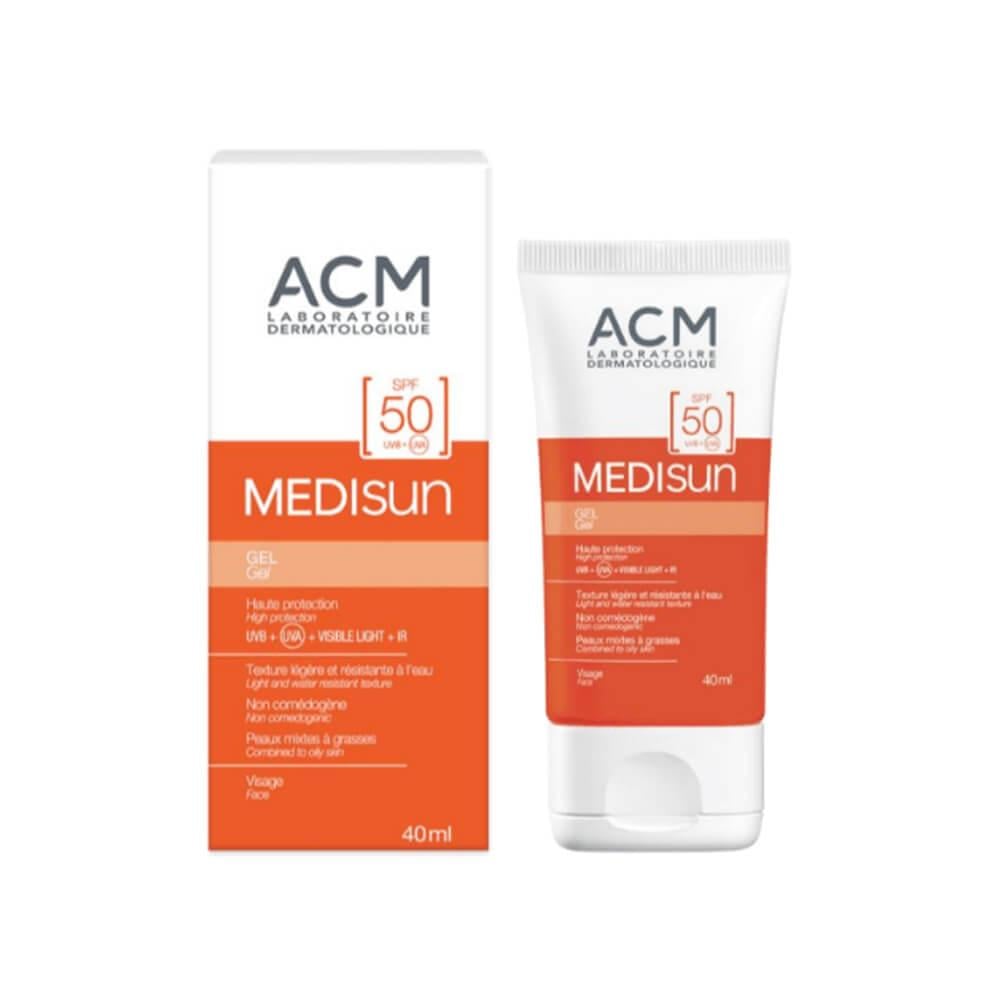 ACM MediSun Gel Sunscreen SPF 50+ Unscented - 40ml