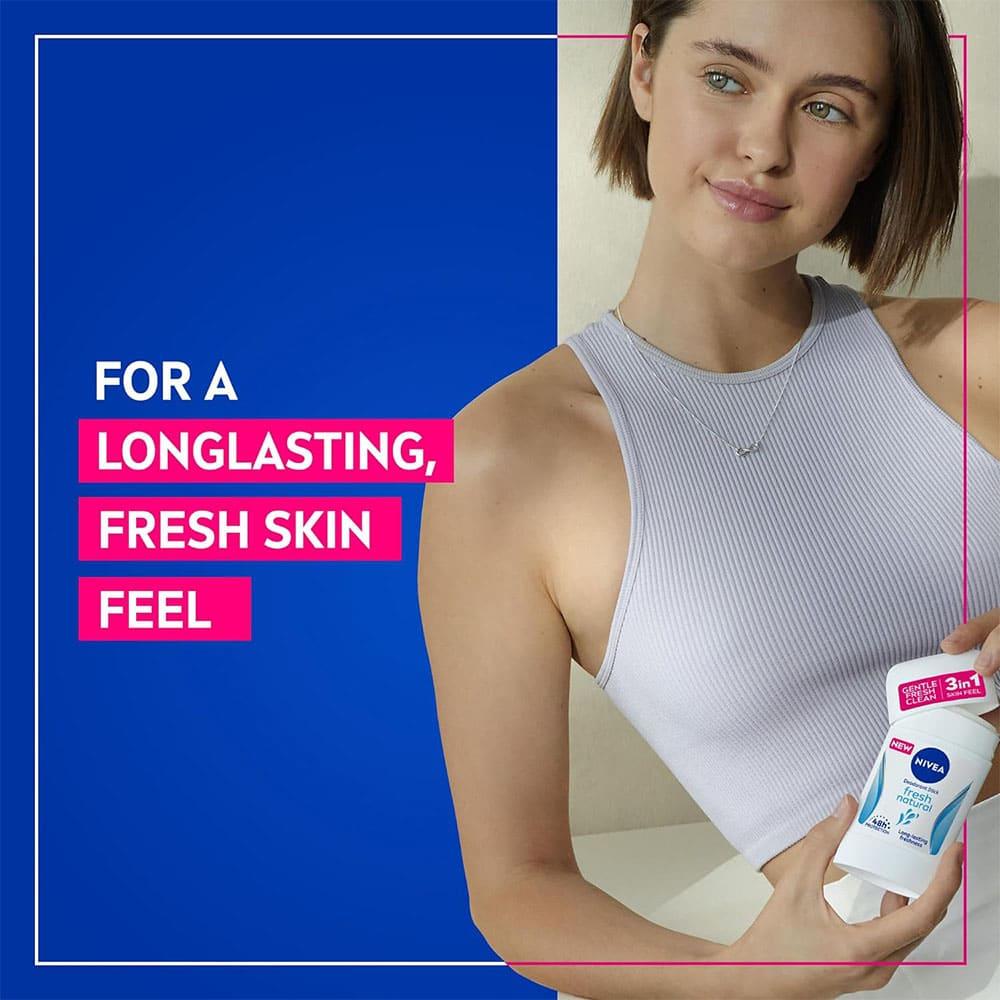 Nivea Deodorant Stick Fresh Natural - 50 ml