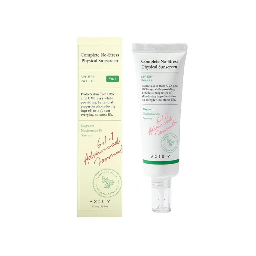 AXIS-Y Complete No-Stress Physical Sunscreen Cream SPF 50 - 50 ml