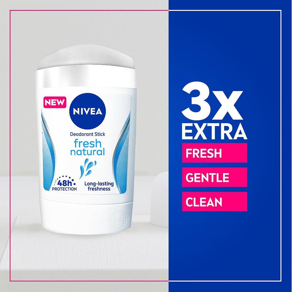 Nivea Deodorant Stick Fresh Natural - 50 ml