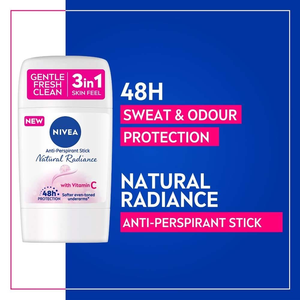 Nivea Deodorant Stick Natural Radiance 50 ml