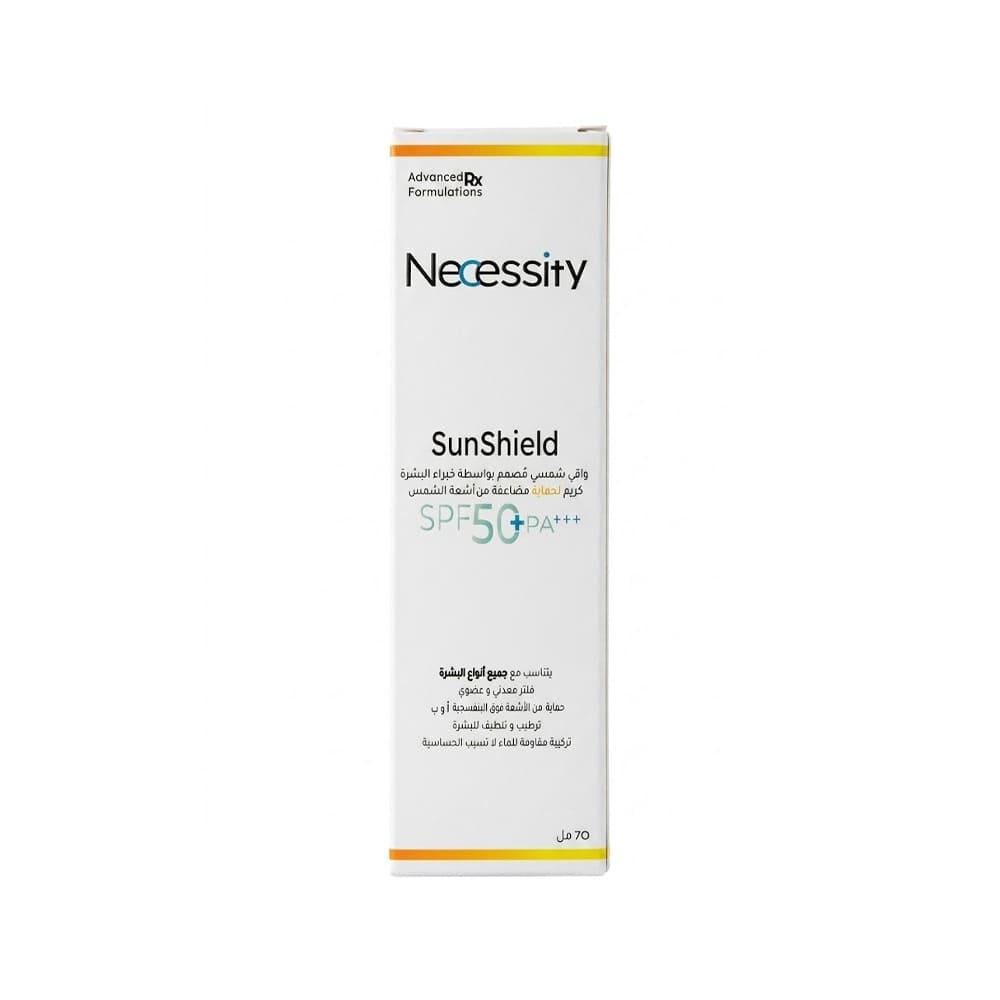 Necessity Sun Shield Sunscreen SPF 50+ - 70 ml