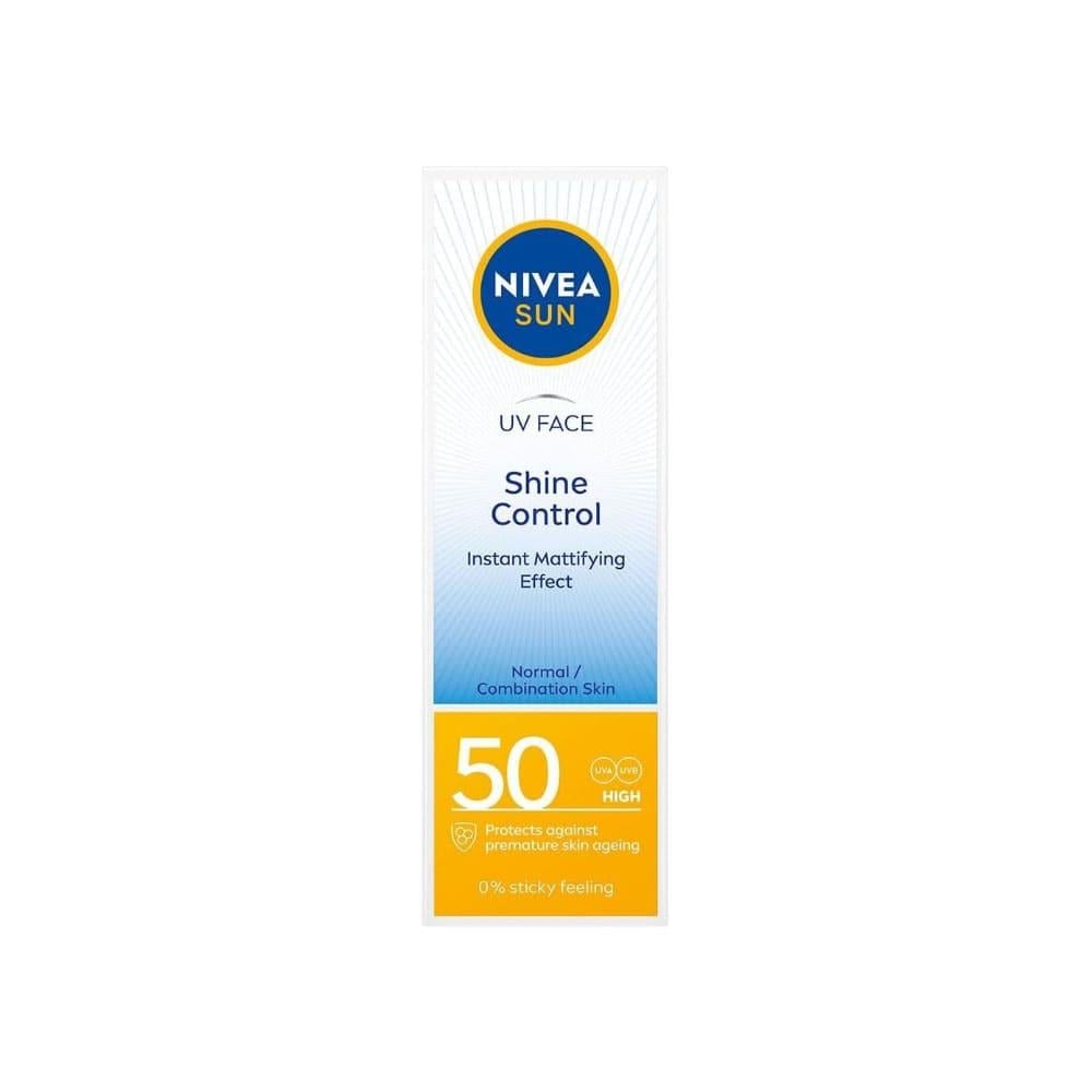 Nivea Sunscreen Cream 50 SPF Shine Control - 50 ml