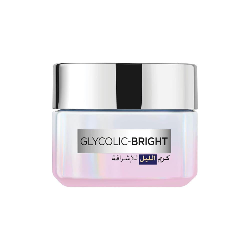 LOreal Paris Glycolic Bright Glowing Night Cream - 50 ml