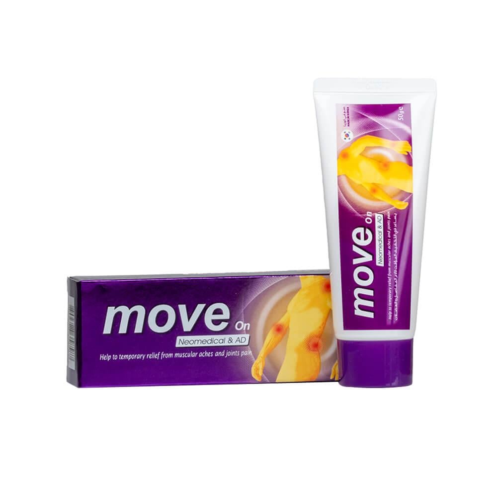 Move On Cream for Joint and Muscle Pain Relief - 50 gm