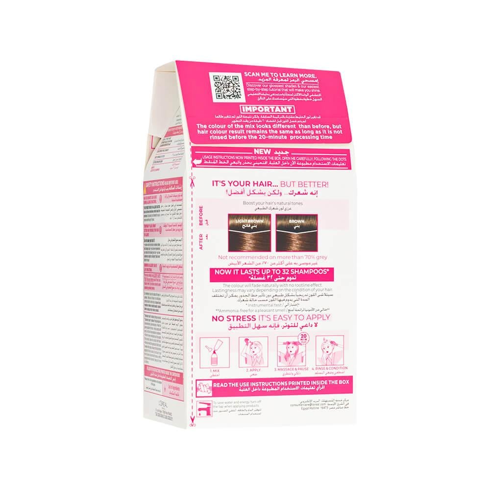 L'Oreal Paris Casting Creme Gloss Hair Dye - iced Truffle 513