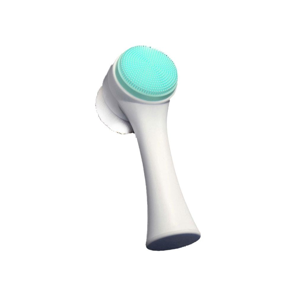 Mini Good Double-sided Facial Cleansing Brush - Multiple Colors