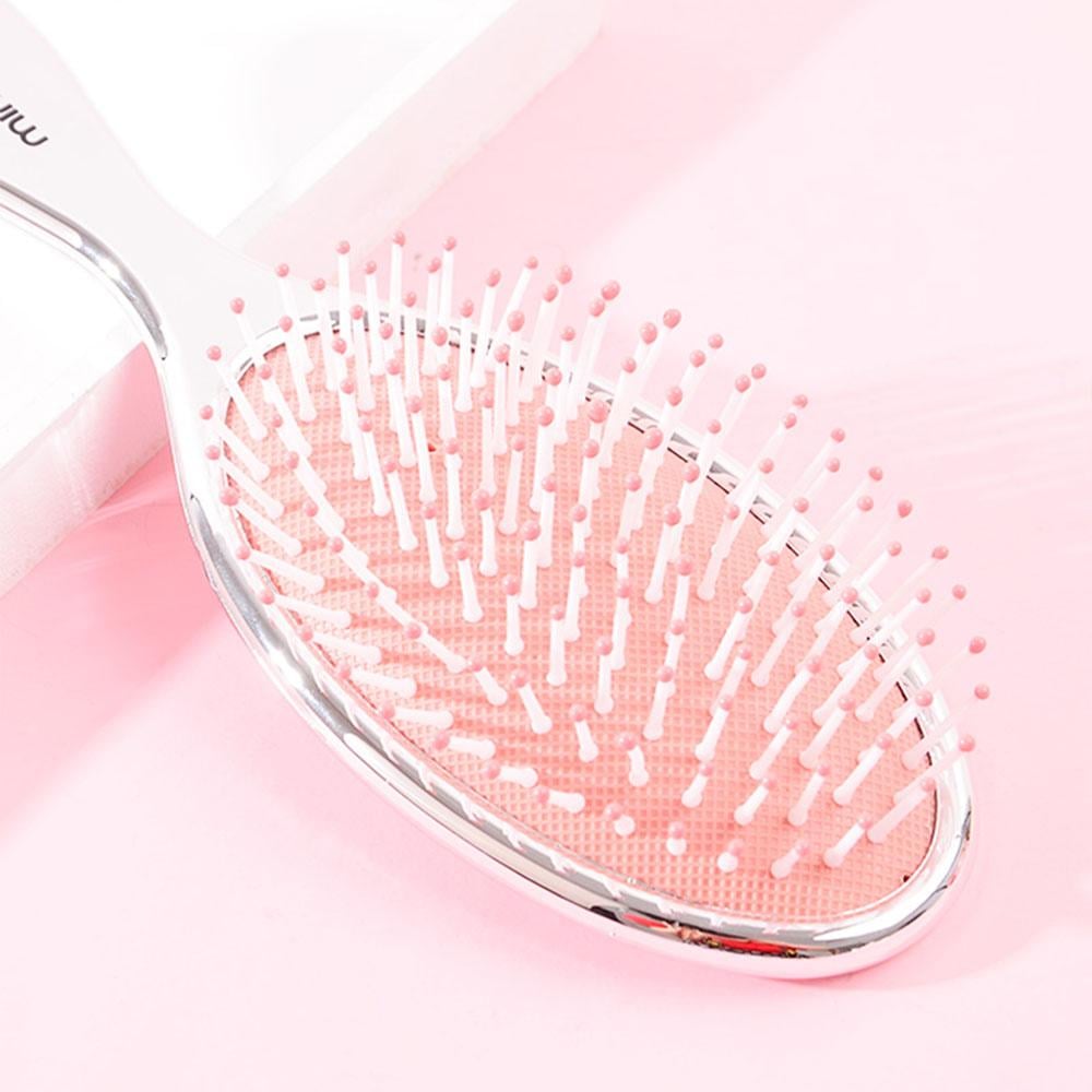 Minigood silver-pink hair comb