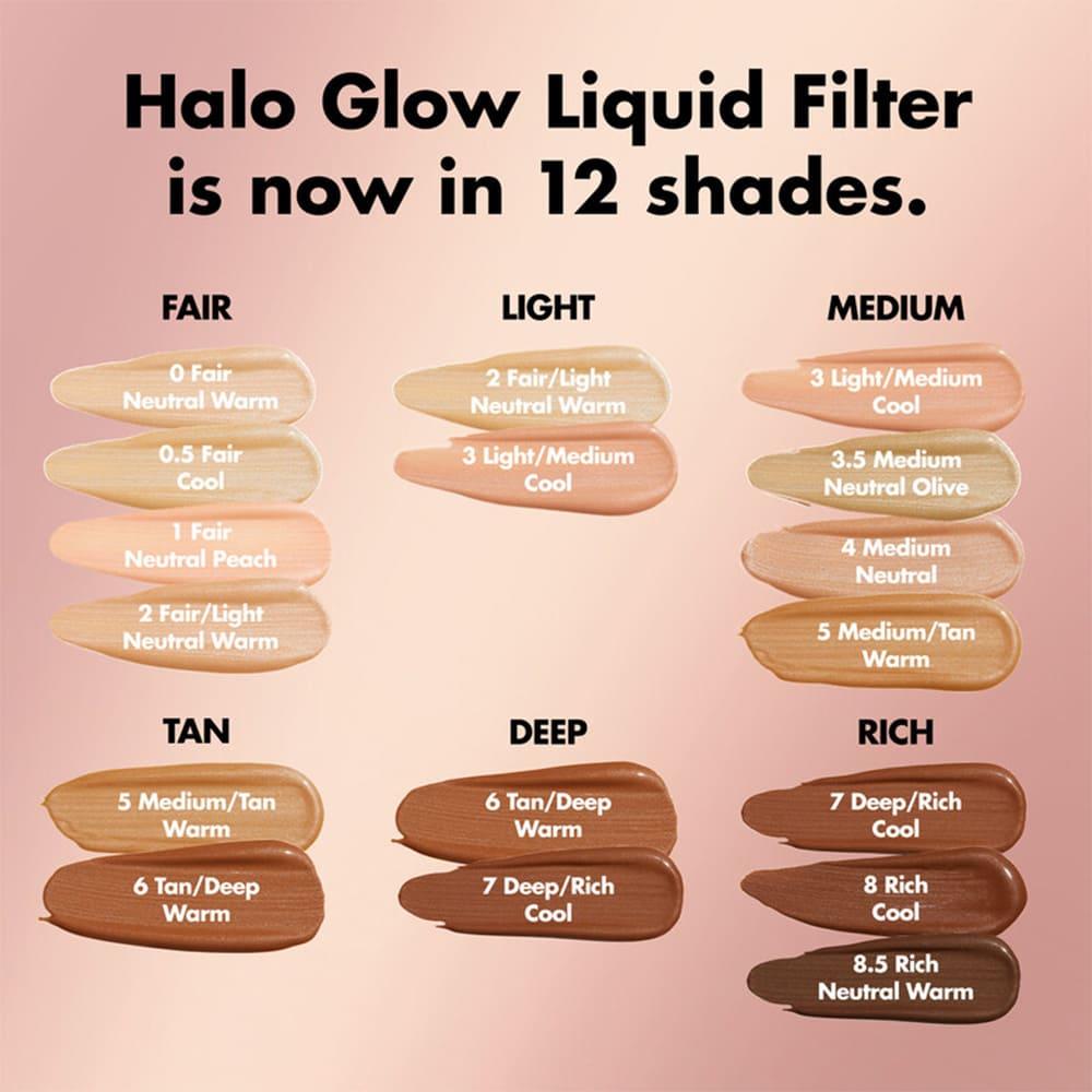 e.l.f Halo Glow Liquid Filter Medium/Tan 5 - 31.5 Ml
