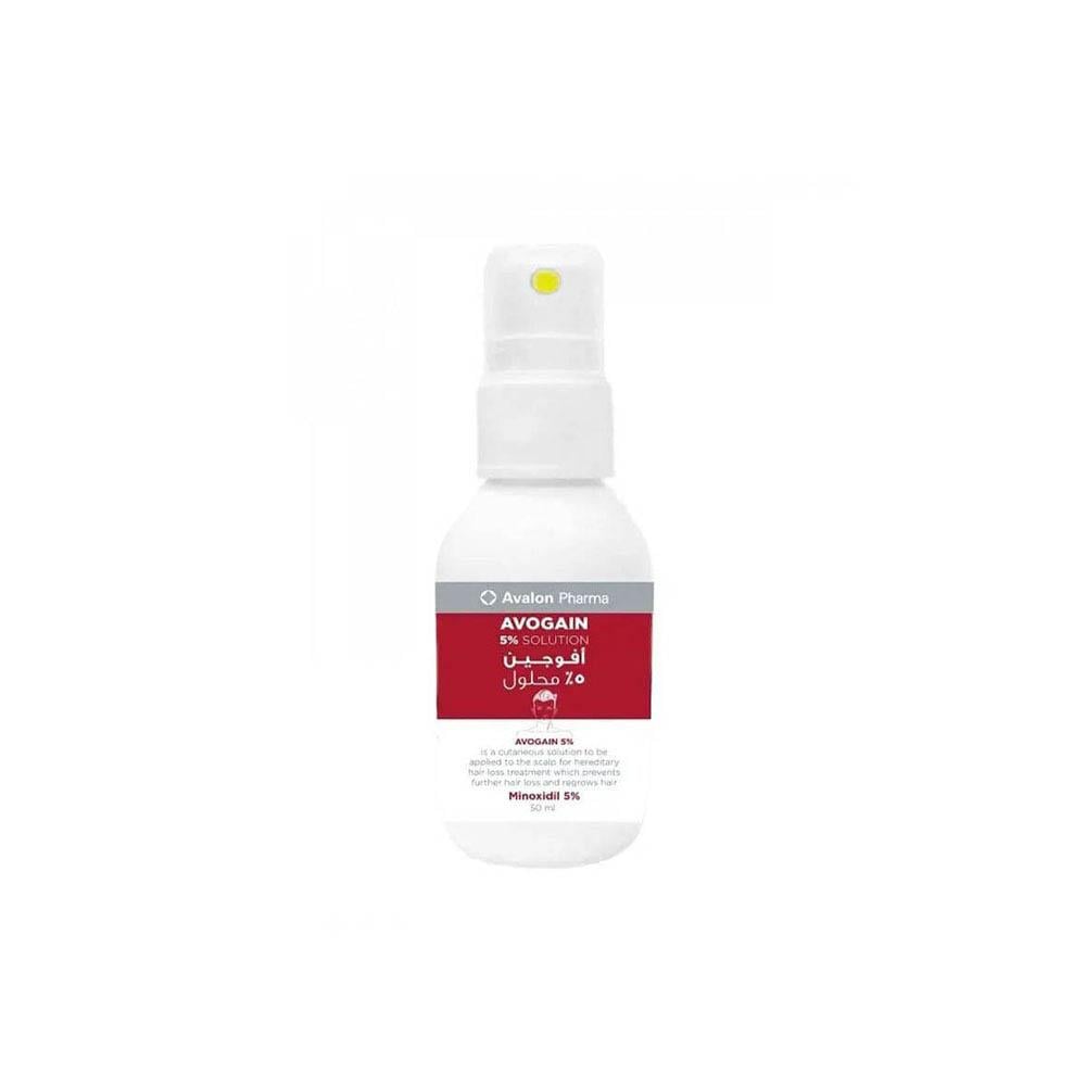 Avalon Pharma Avogain Solution 5% with Minoxidil 5% - 50 ml