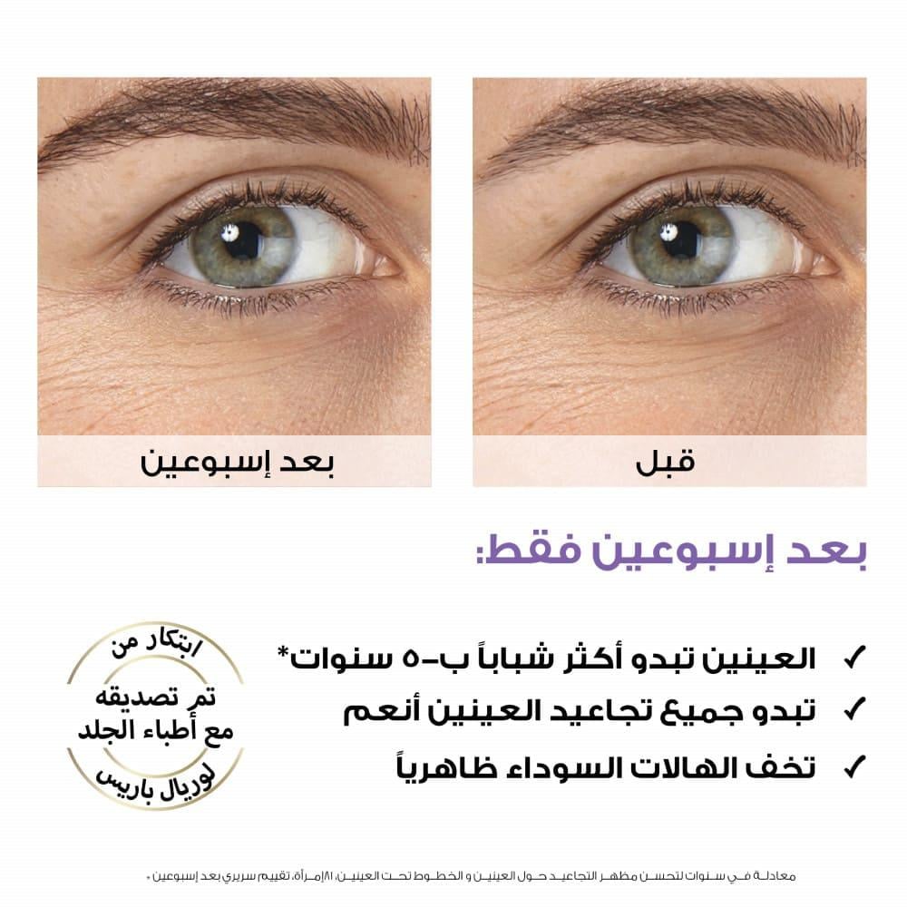 L'Oreal Paris Hyaluronic Acid & Caffeine 6.5% Eye Serum - 20ml
