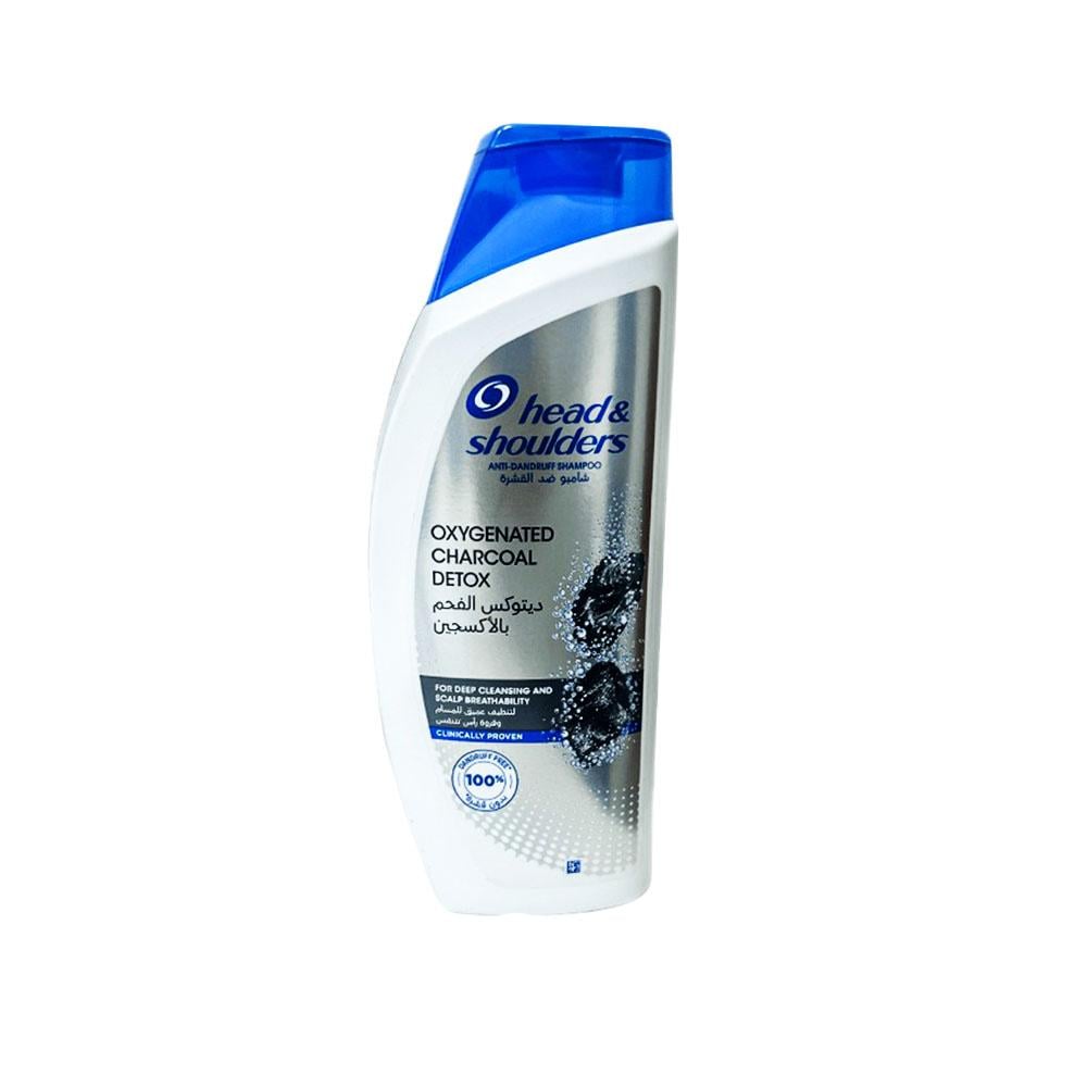 Head & Shoulders Oxygen Charcoal Detox Anti-Dandruff Shampoo - 600ml