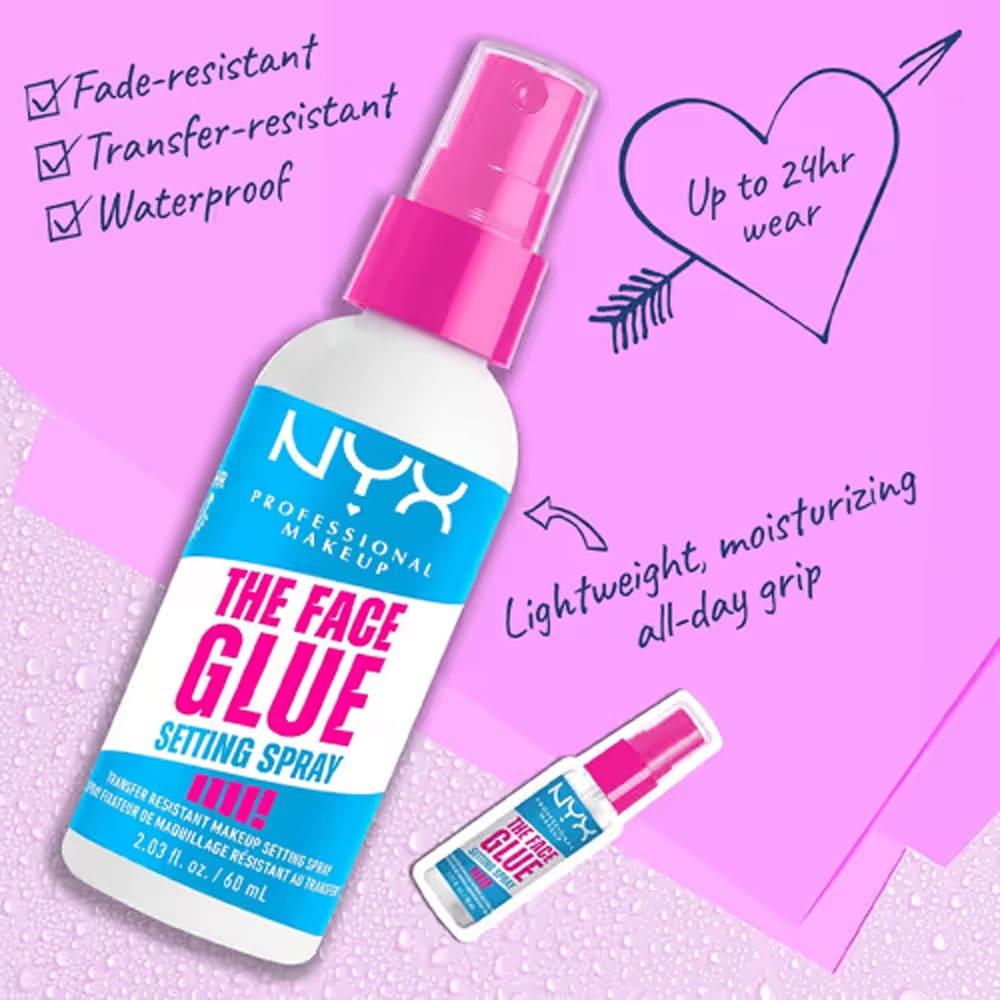NYX The Face Glow Makeup Setting Spray - 60 ml