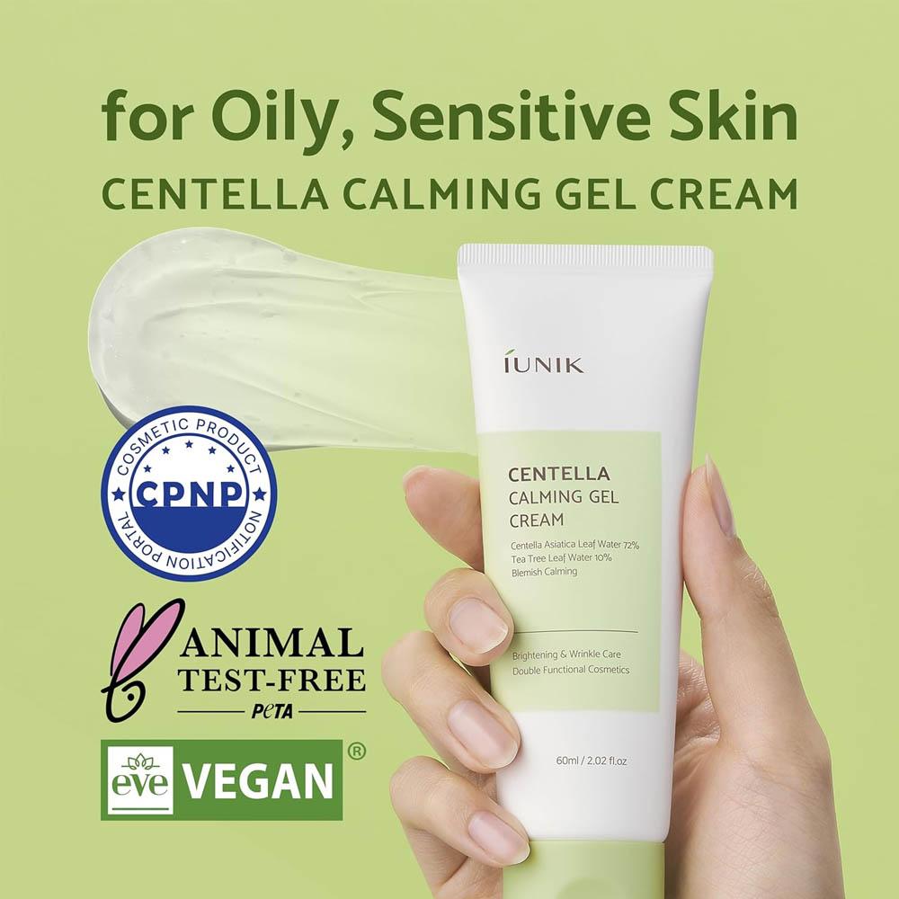 iunik Centella Calming Gel Cream - 60 ml