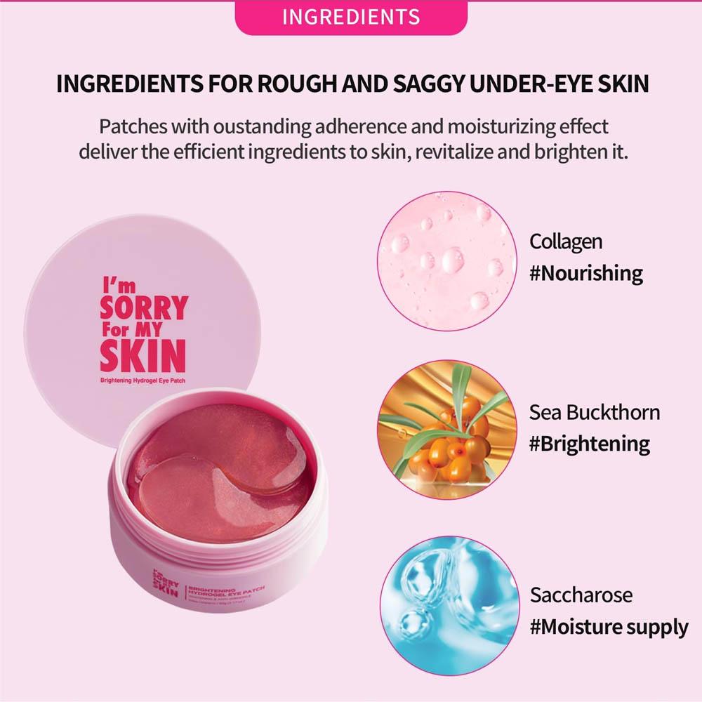 I'm Sorry for My Skin Hydrogel Eye Patch Brightening - 30 Pairs