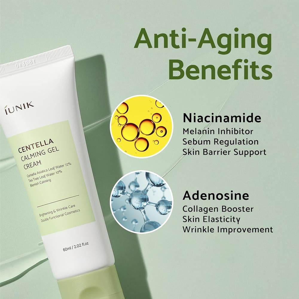 iunik Centella Calming Gel Cream - 60 ml