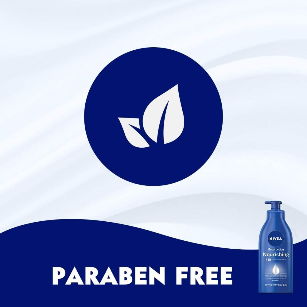 Nivea Body Lotion Nourishing With Deep Moisture Serum - 625 ml