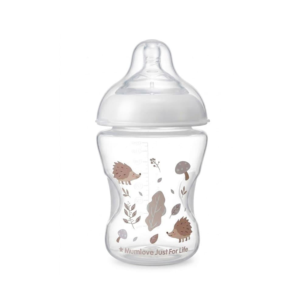 MumLove Plastic Baby Bottle + 6 Months - 240ml