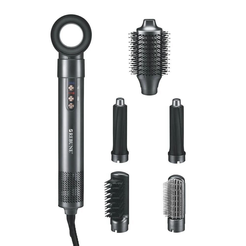 ريبون مصفف شعر BLDC احترافي 6 في 1 موديل RE-2222