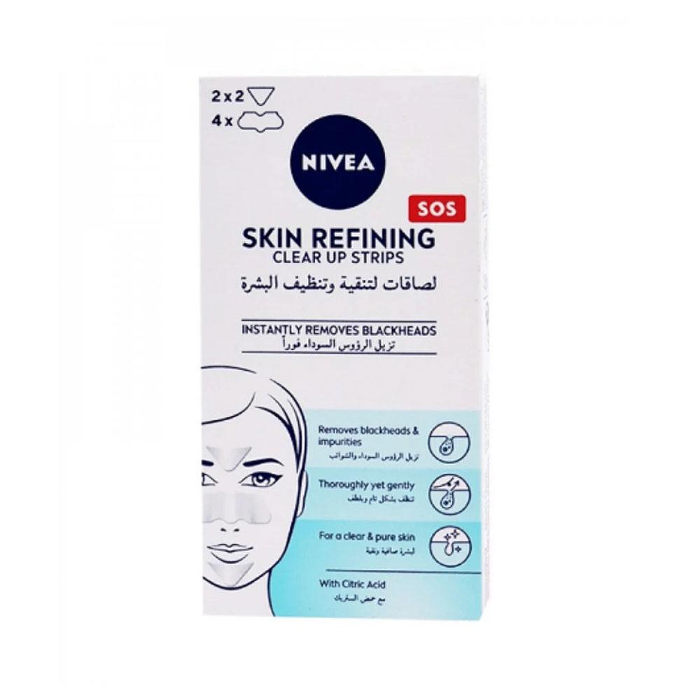 NIVEA REFINING CLEAR-UP STRIPS 6 sachets