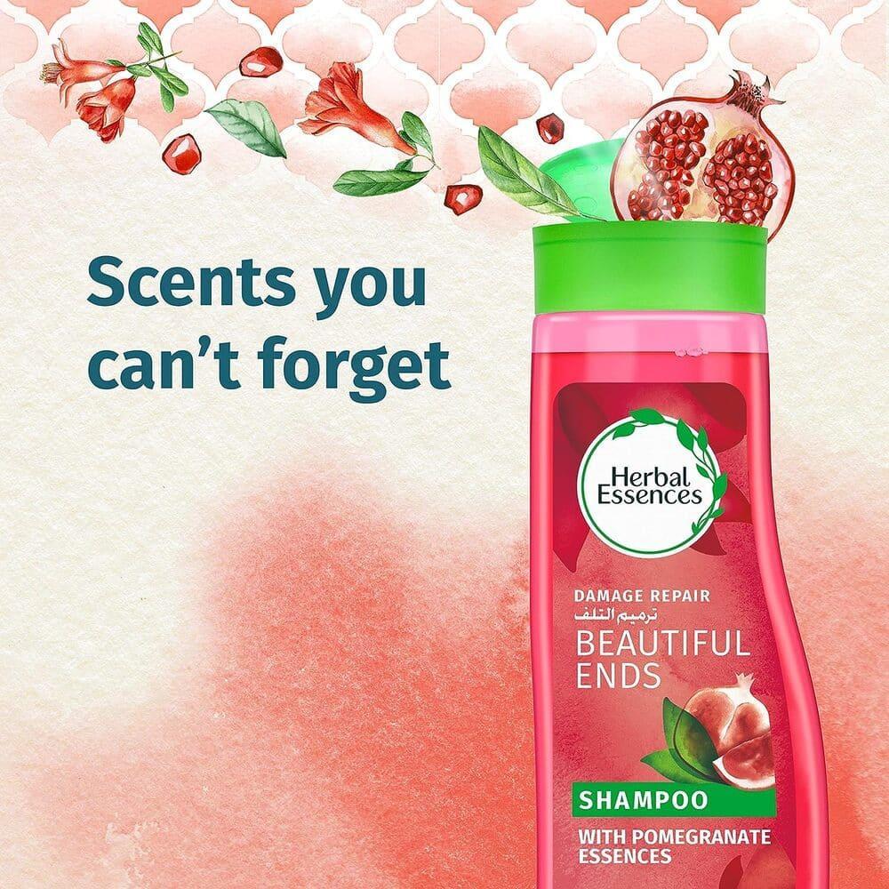 Herbal Essences Beautiful Ends With Pomegranate Shampoo - 700 ml