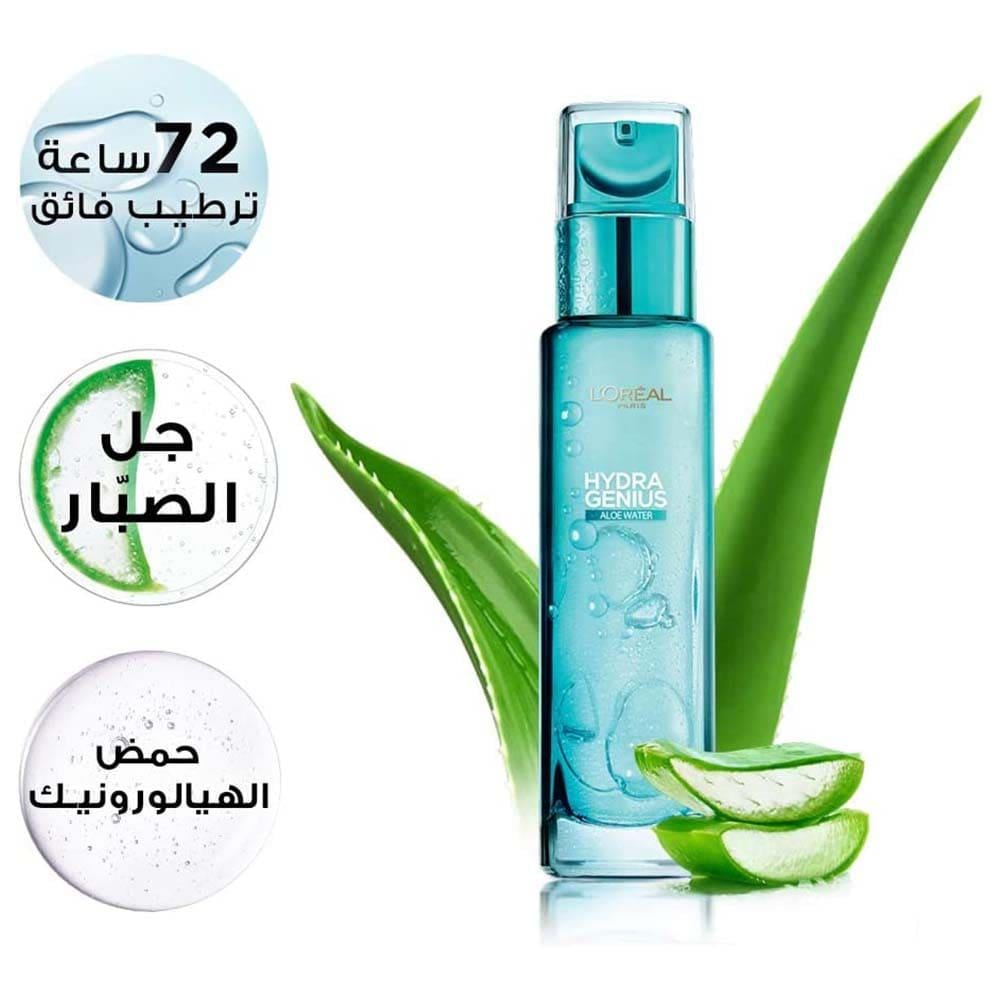 L'Oreal Hydra Genius Moisturizing Gel for Normal to Combination Skin - 70 ml