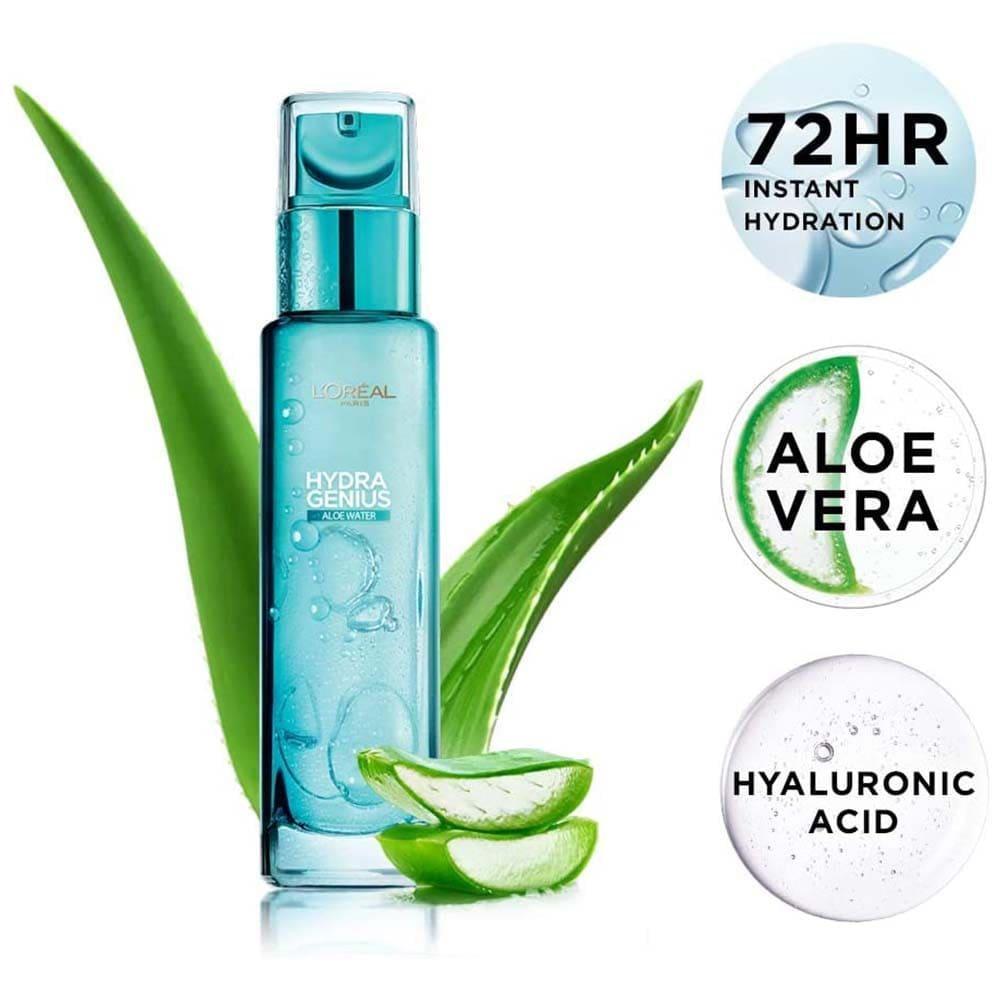 L'Oreal Hydra Genius Moisturizing Gel for Normal to Combination Skin - 70 ml