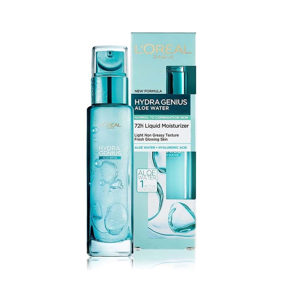 L'Oreal Hydra Genius Moisturizing Gel for Normal to Combination Skin - 70 ml
