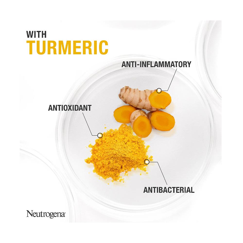 Neutrogena Soothing Clear Oil-Free Moisturiser With Turmeric - 75 ml