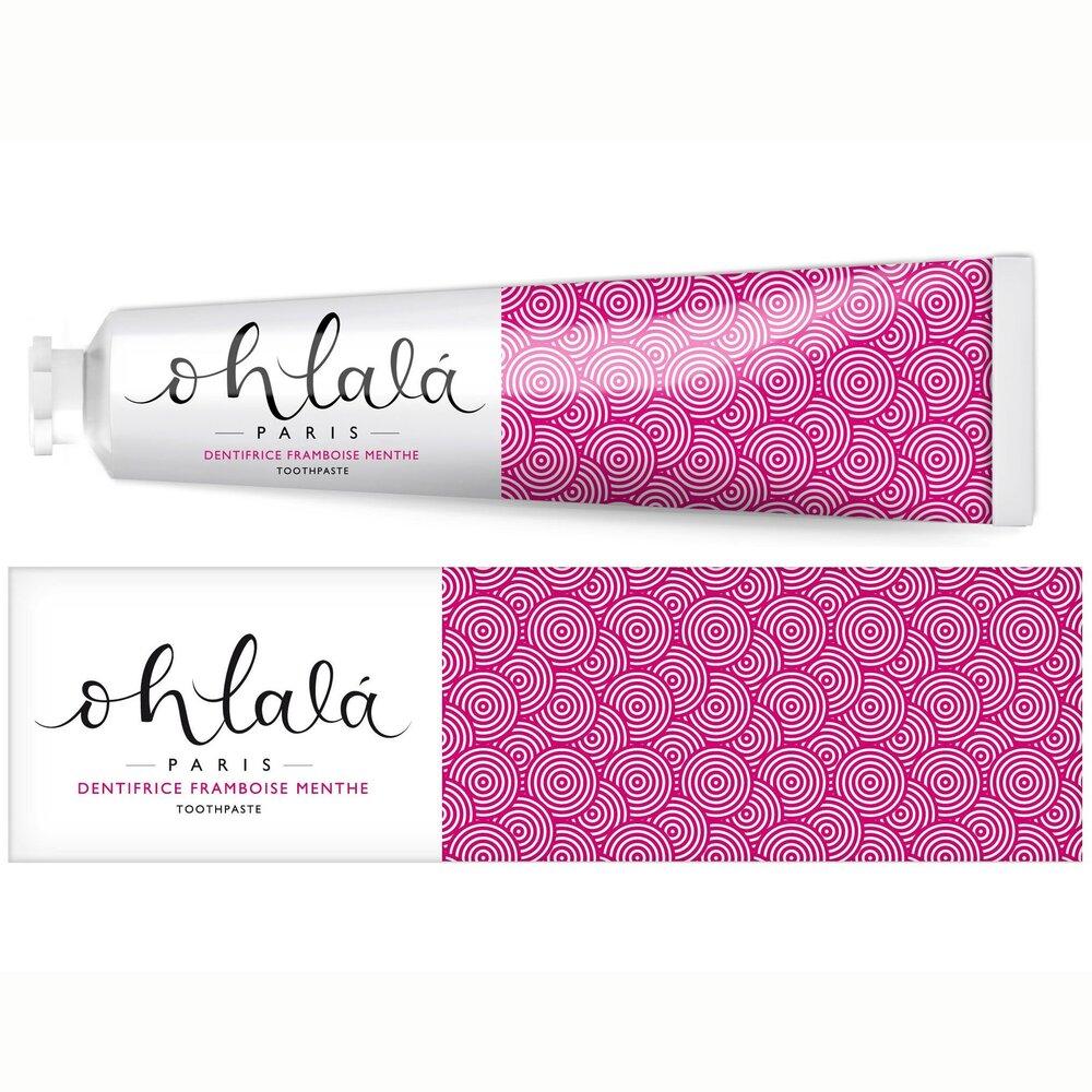 Ohlala Raspberry Mint Toothpaste - 75 ml